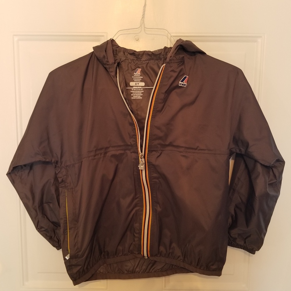 K-Way Le Vrai Claude Youth Zip-up Windbreaker